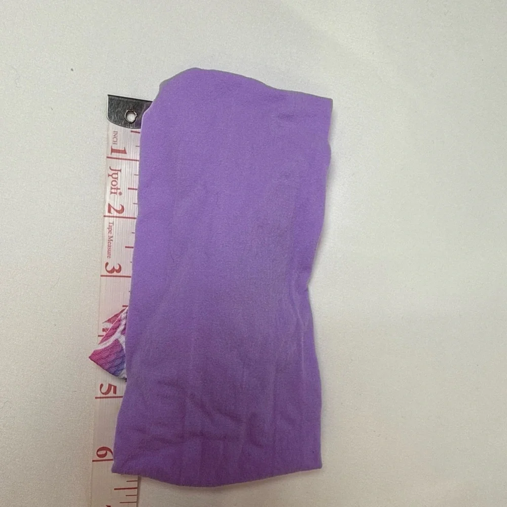 Purple and Multicolor Headband